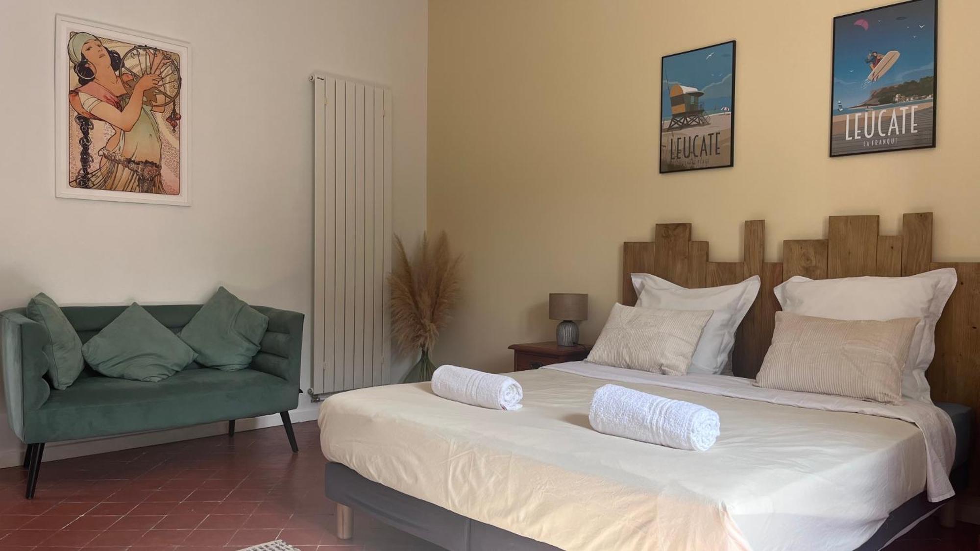 Abri Du Vent, Chambres Et Appartements Fitou Exteriör bild